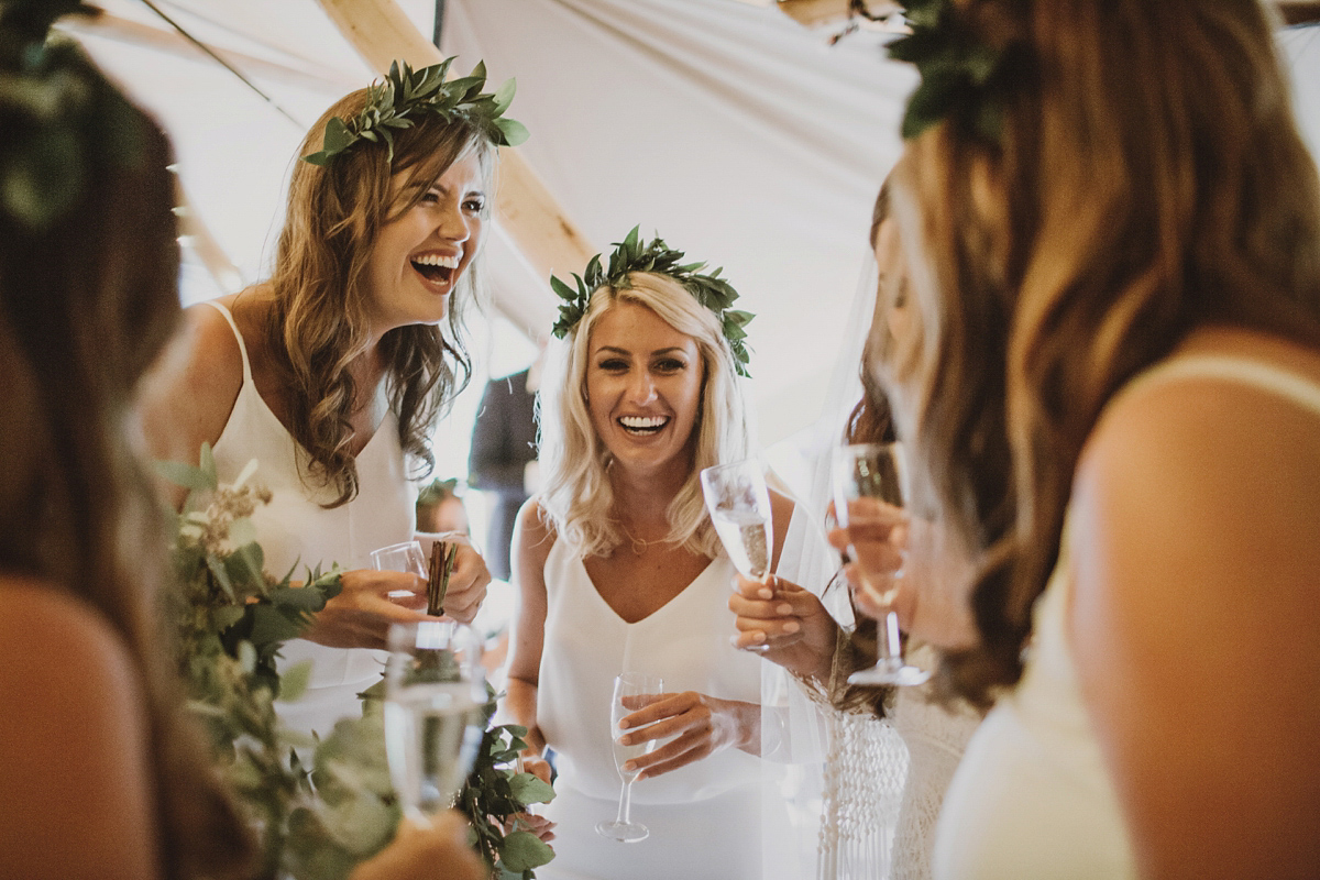 Toria wore a Rue de Seine gown for her natural, organic, Kinfolk inspired and bohemian wedding. Photography by Kat Hill. Toria wore a Rue de Seine gown for her natural, organic, Kinfolk inspired and bohemian wedding. Photography by Kat Hill.