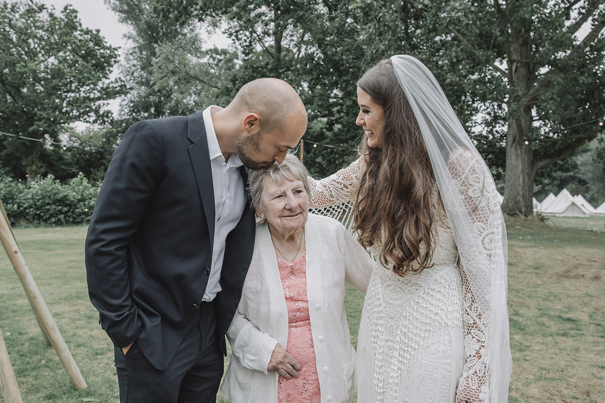 Toria wore a Rue de Seine gown for her natural, organic, Kinfolk inspired and bohemian wedding. Photography by Kat Hill. Toria wore a Rue de Seine gown for her natural, organic, Kinfolk inspired and bohemian wedding. Photography by Kat Hill.