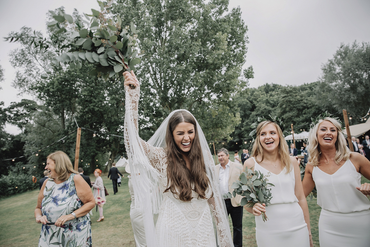 Toria wore a Rue de Seine gown for her natural, organic, Kinfolk inspired and bohemian wedding. Photography by Kat Hill. Toria wore a Rue de Seine gown for her natural, organic, Kinfolk inspired and bohemian wedding. Photography by Kat Hill.
