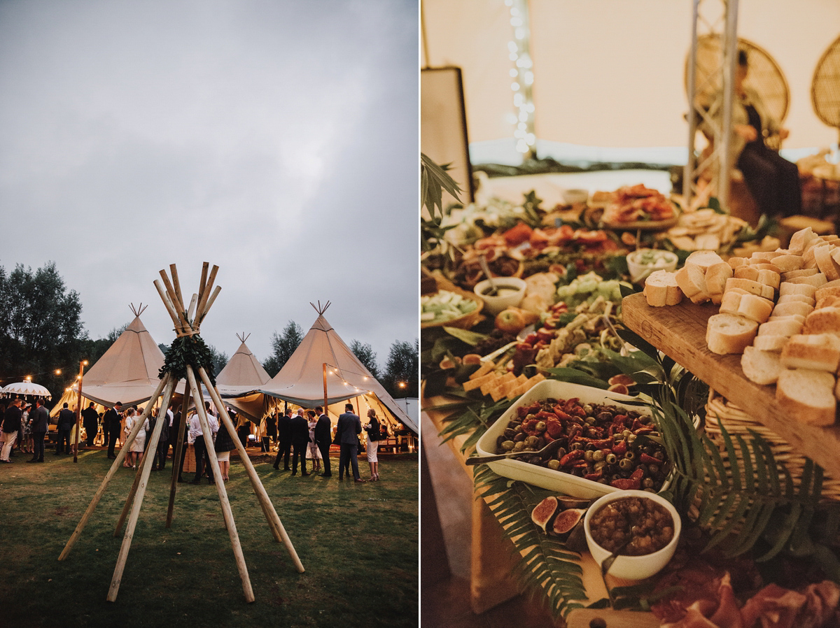 Toria wore a Rue de Seine gown for her natural, organic, Kinfolk inspired and bohemian wedding. Photography by Kat Hill. Toria wore a Rue de Seine gown for her natural, organic, Kinfolk inspired and bohemian wedding. Photography by Kat Hill.