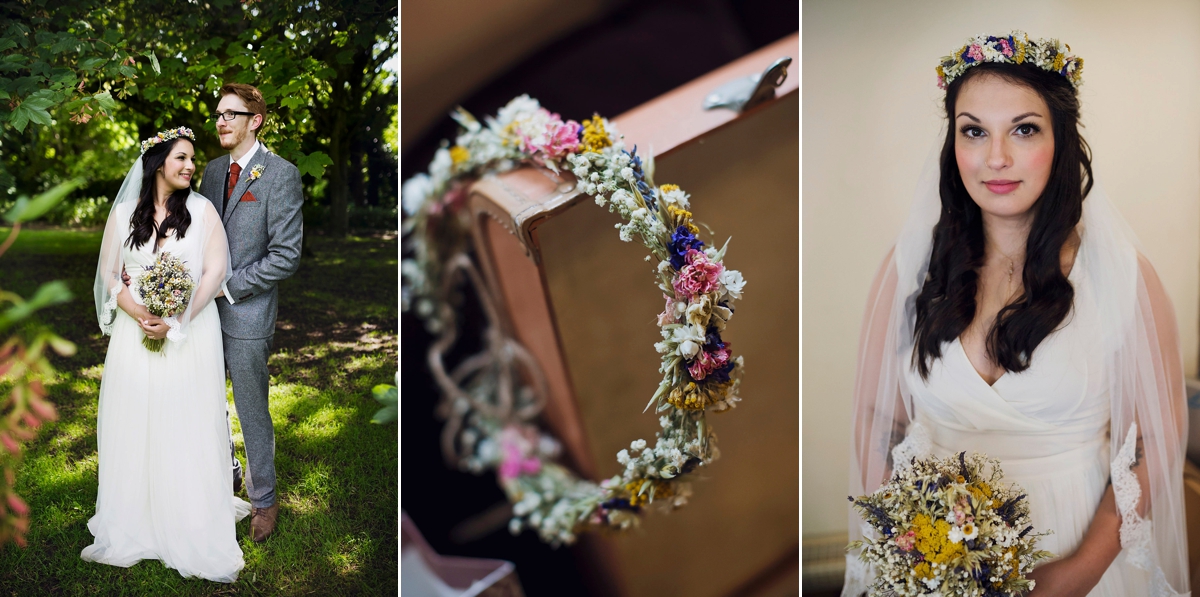 An ASOS Wedding Dress and Comic Book Confetti for a Handmade Village Hall Wedding 7 wpid466112 handmade village hall wedding 13 1