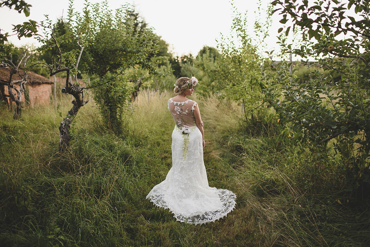 Helaina and Dan had an English country garden-meets French boho chic wedding at Chateau La Durantie in The Dordogne. Photography by Rik Pennington.