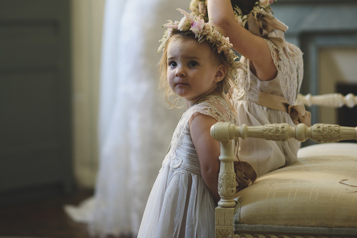 Helaina and Dan had an English country garden-meets French boho chic wedding at Chateau La Durantie in The Dordogne. Photography by Rik Pennington.