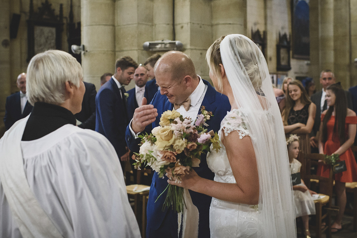 Helaina and Dan had an English country garden-meets French boho chic wedding at Chateau La Durantie in The Dordogne. Photography by Rik Pennington.