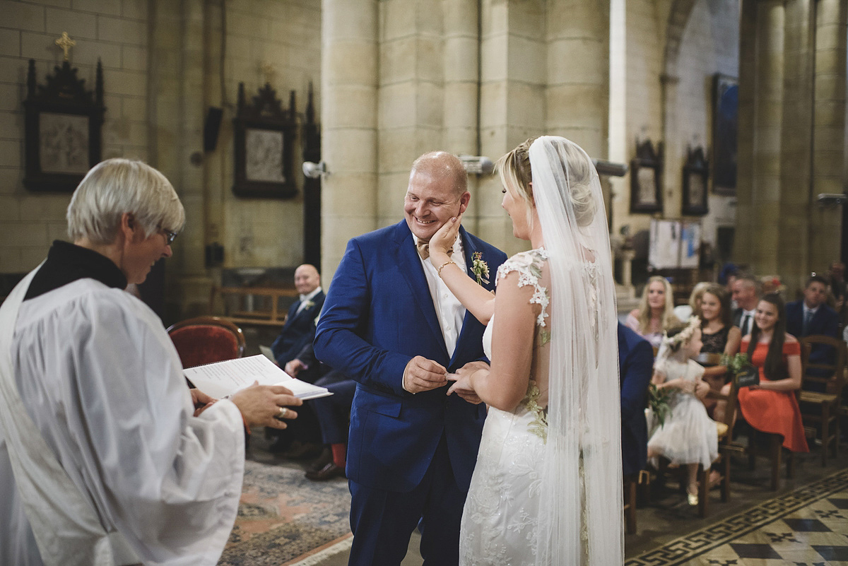 Helaina and Dan had an English country garden-meets French boho chic wedding at Chateau La Durantie in The Dordogne. Photography by Rik Pennington.