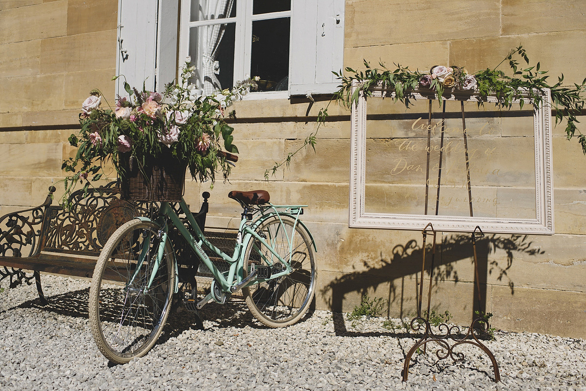 Helaina and Dan had an English country garden-meets French boho chic wedding at Chateau La Durantie in The Dordogne. Photography by Rik Pennington.