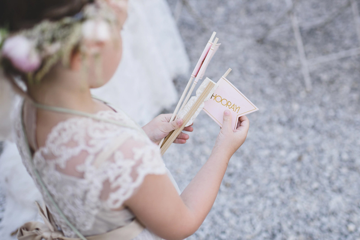 Helaina and Dan had an English country garden-meets French boho chic wedding at Chateau La Durantie in The Dordogne. Photography by Rik Pennington.