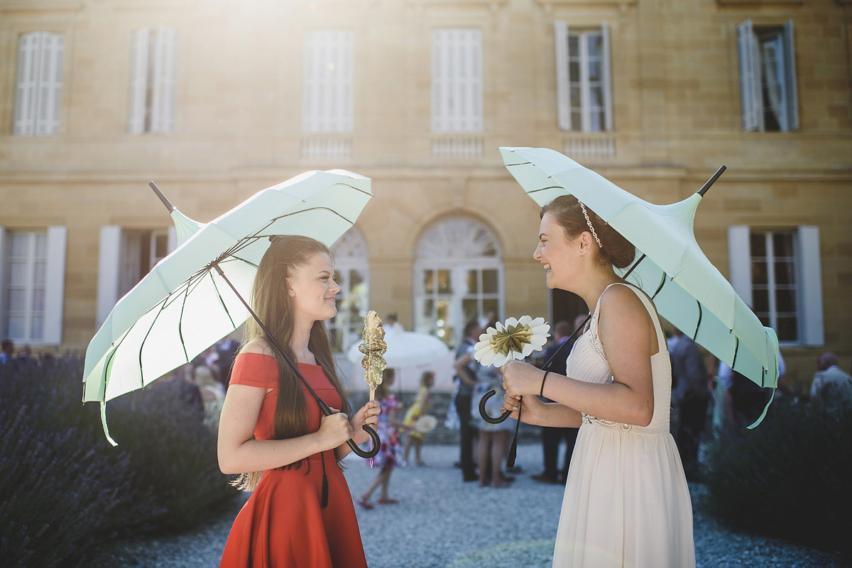 Helaina and Dan had an English country garden-meets French boho chic wedding at Chateau La Durantie in The Dordogne. Photography by Rik Pennington.