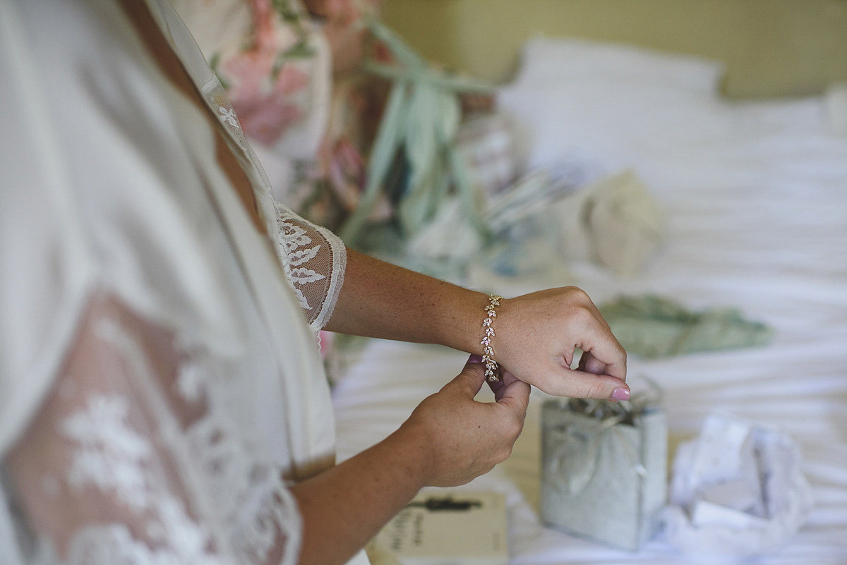 Helaina and Dan had an English country garden-meets French boho chic wedding at Chateau La Durantie in The Dordogne. Photography by Rik Pennington.