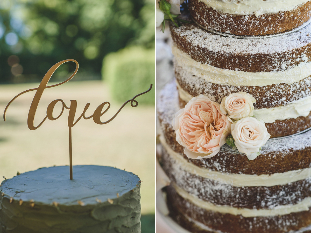 Helaina and Dan had an English country garden-meets French boho chic wedding at Chateau La Durantie in The Dordogne. Photography by Rik Pennington.