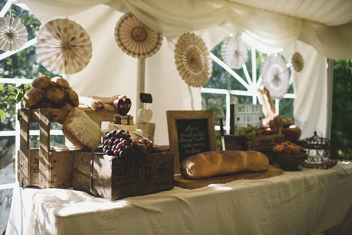 Helaina and Dan had an English country garden-meets French boho chic wedding at Chateau La Durantie in The Dordogne. Photography by Rik Pennington.