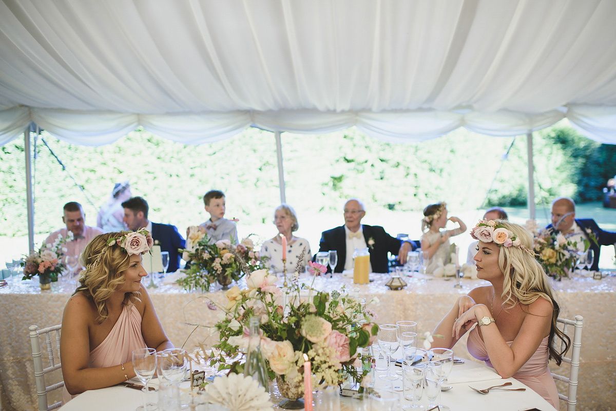 Helaina and Dan had an English country garden-meets French boho chic wedding at Chateau La Durantie in The Dordogne. Photography by Rik Pennington.