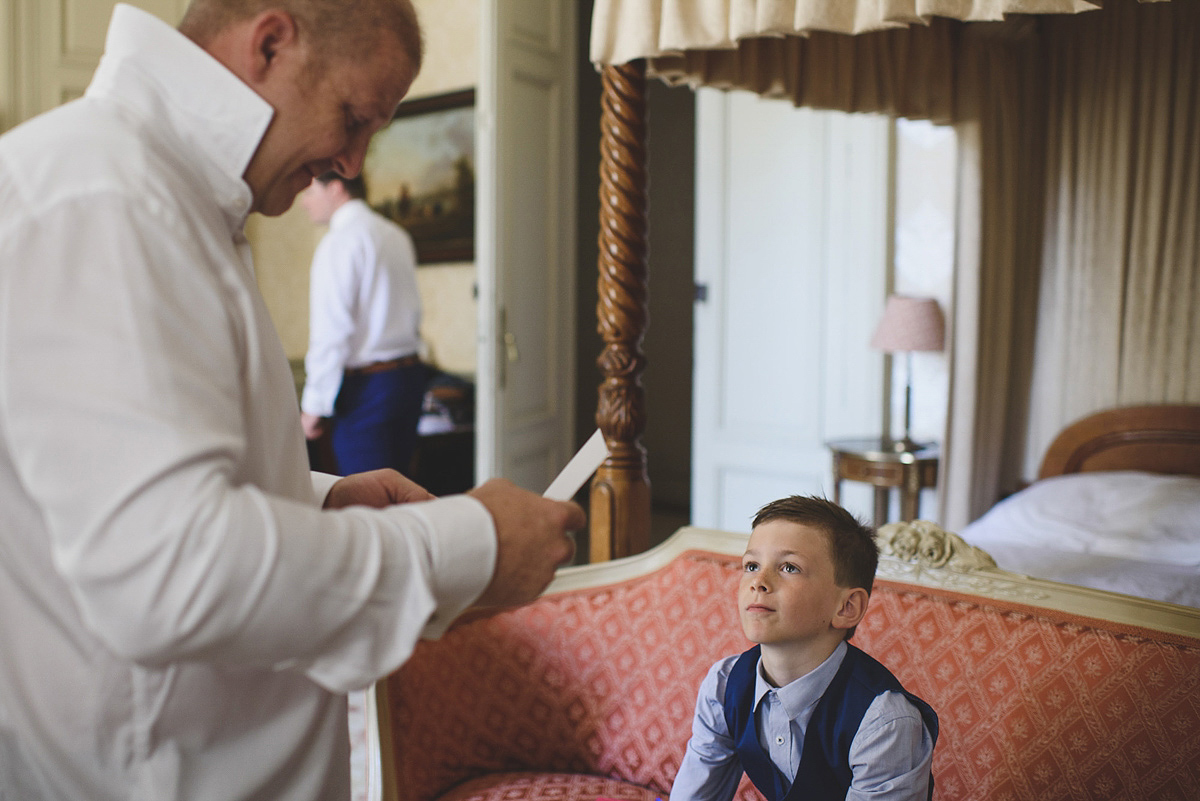 Helaina and Dan had an English country garden-meets French boho chic wedding at Chateau La Durantie in The Dordogne. Photography by Rik Pennington.