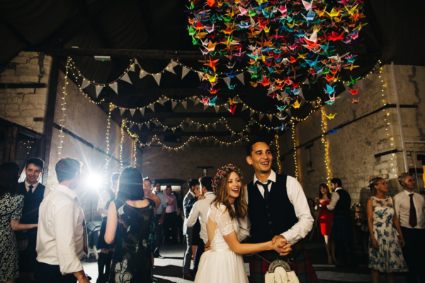 Colourful Paper Cranes, Ceilidh Dancing and Grace Loves Lace Elegance
