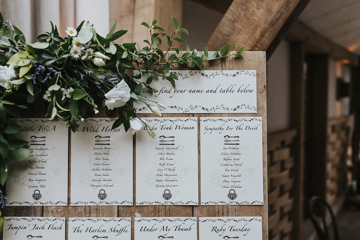 Kate were a personalised and embroidered Hermione de Paula gown for her Cripps Barn Wedding. Photography by Lee Garland.