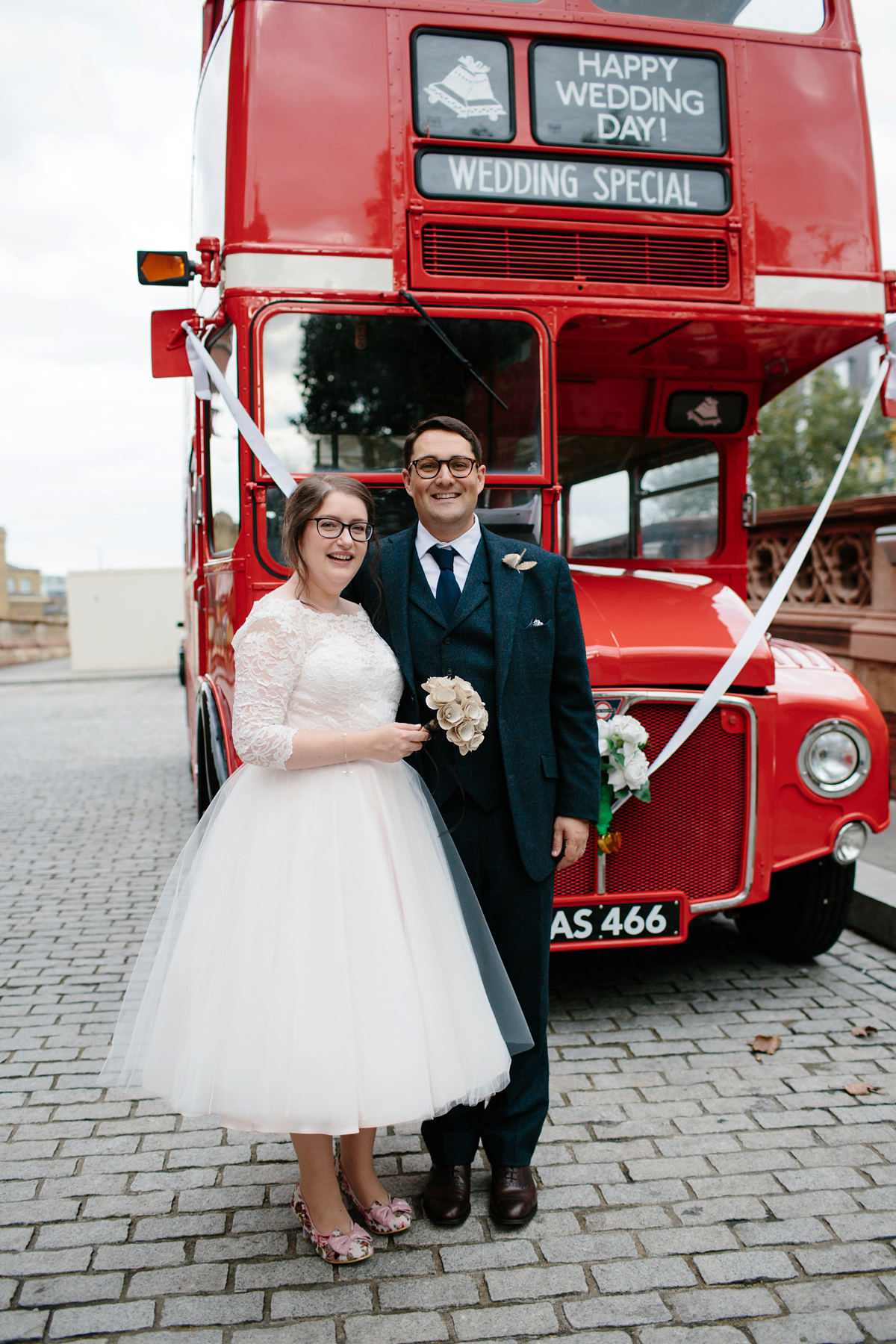 Brides in glasses