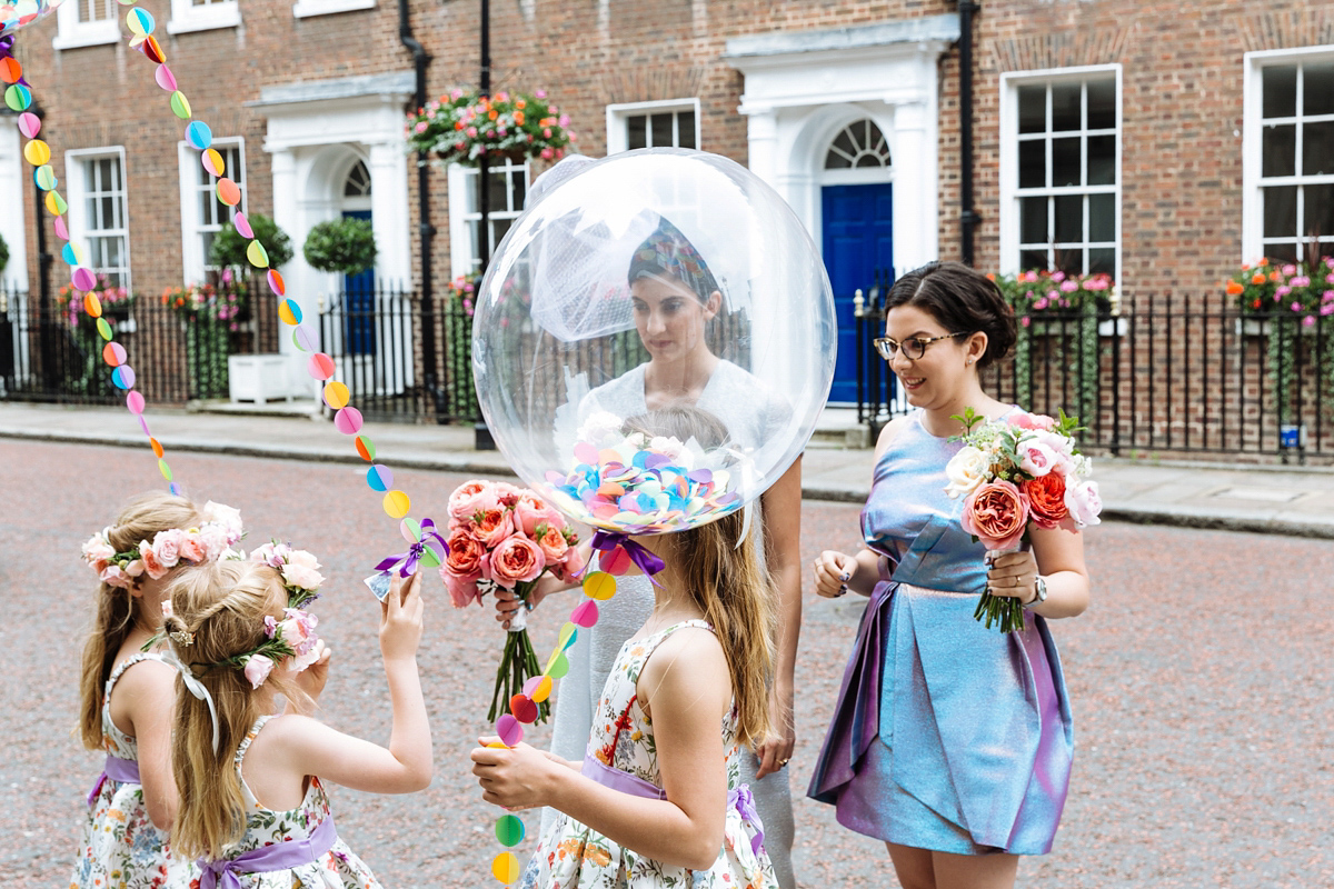 Emilia Wickstead dress brixton east wedding london 9 1