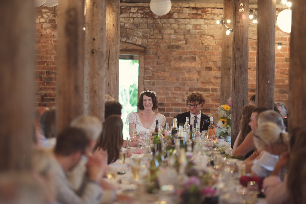 Laure de Sagazan colourful barn wedding 38 1