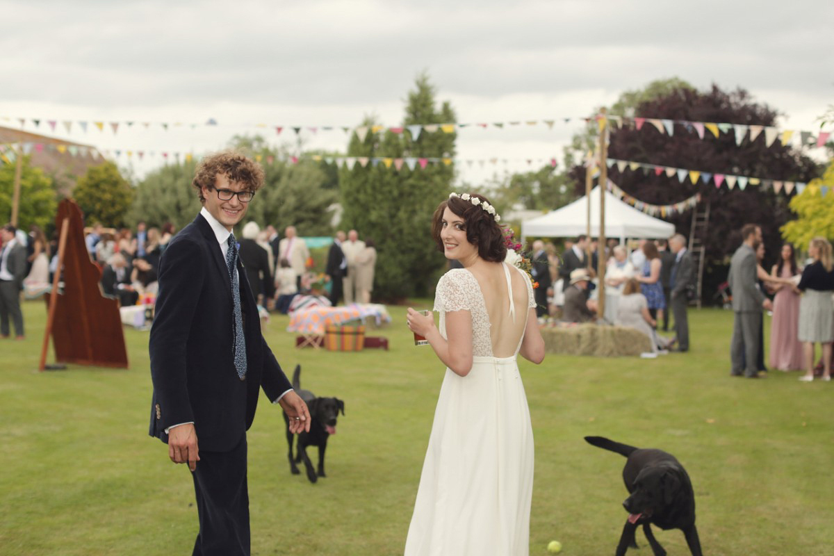 Laure de Sagazan colourful barn wedding 7 1