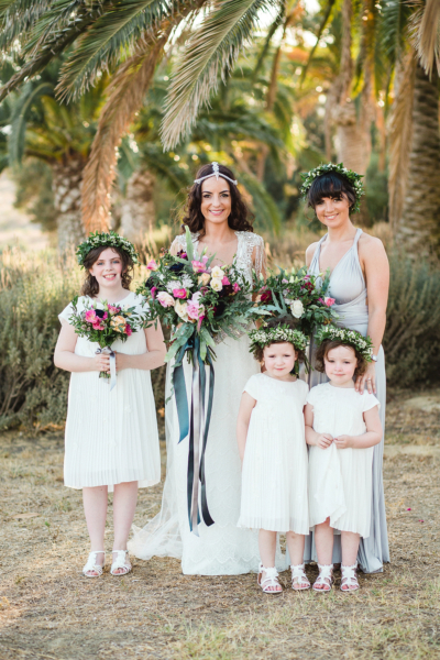Anna Campbell Glamour for a Free Spirited and Colourful Wedding