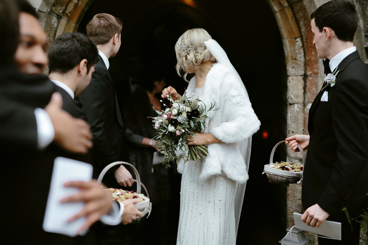 bardot jenny packham new years eve wedding 40 1