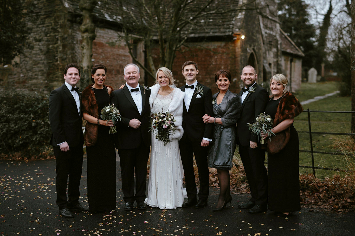 bardot jenny packham new years eve wedding 48 1