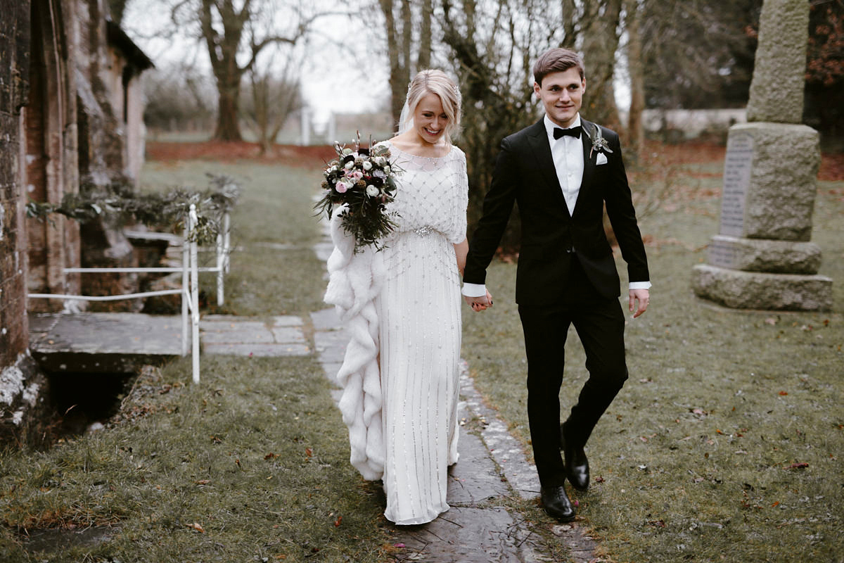 bardot jenny packham new years eve wedding 53 1