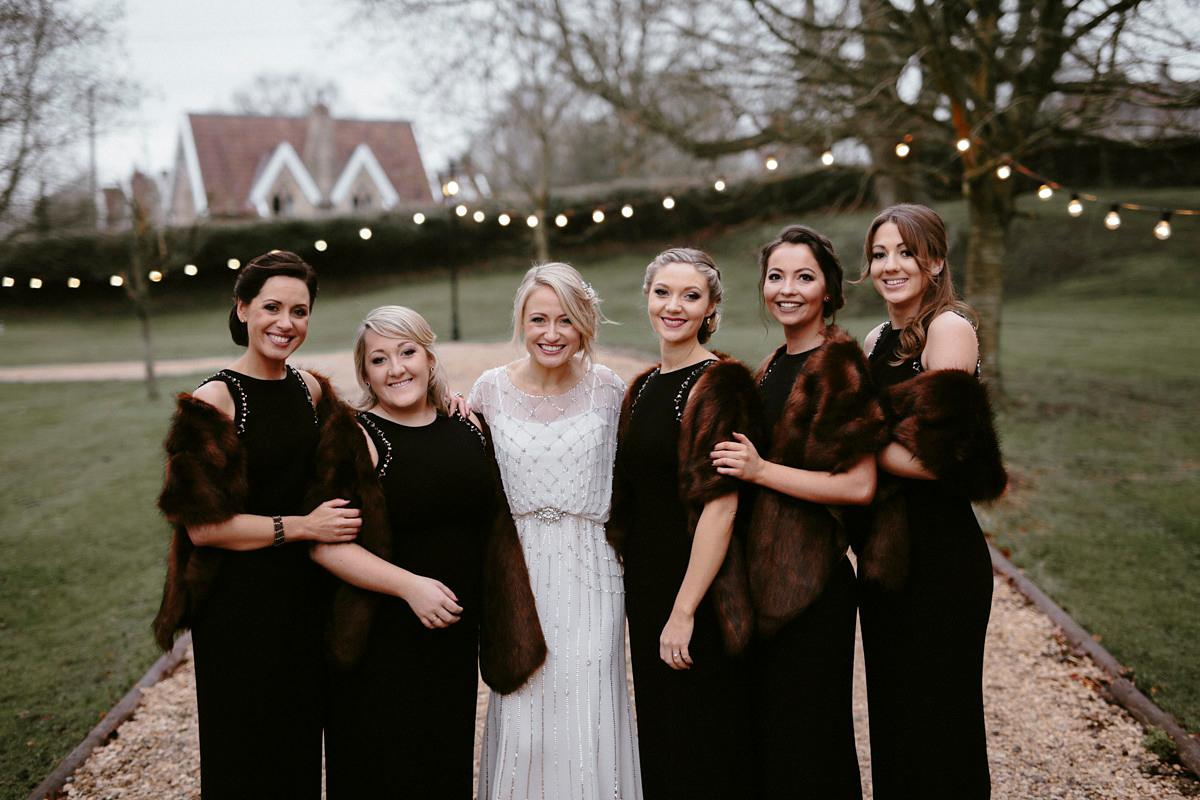 bardot jenny packham new years eve wedding 64 1