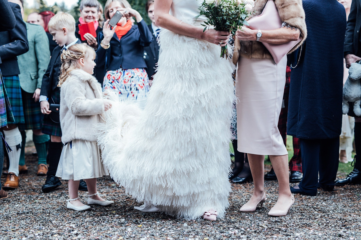 charlie brear feather wedding skirt 19 1