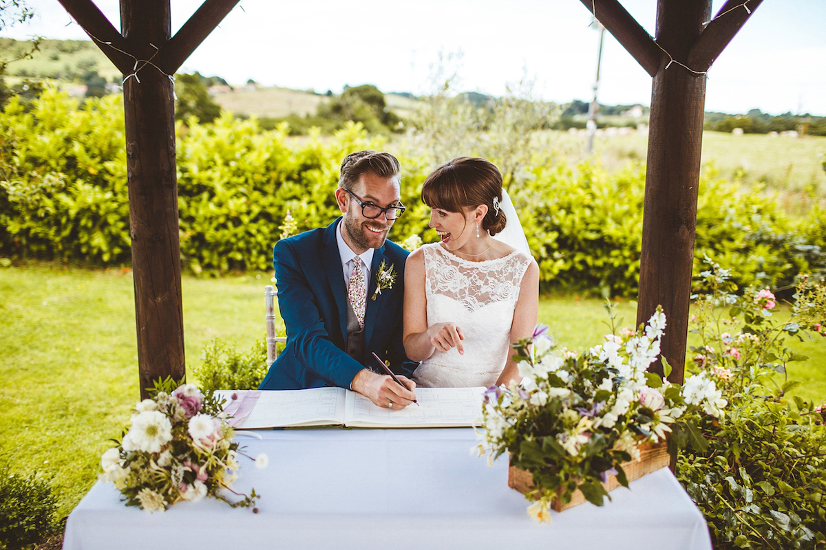 charlotte balbier vintage north yorkshire wedding 32 1