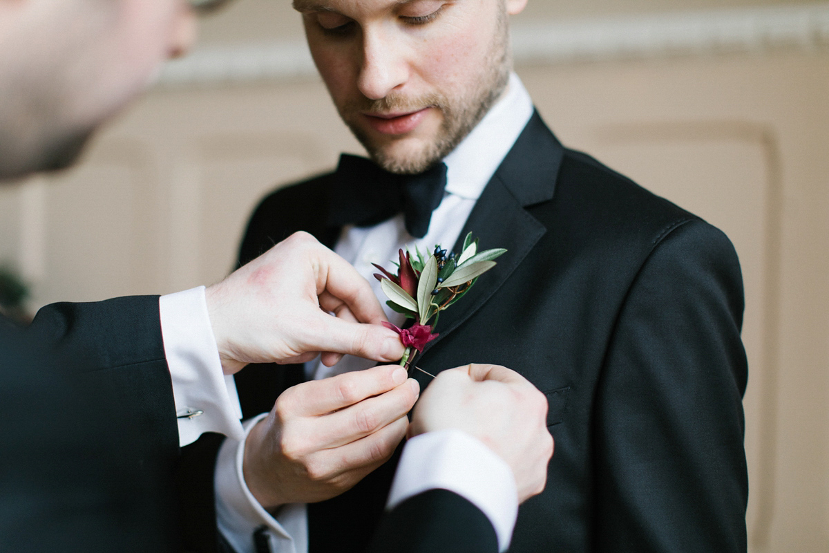 christmas winter wedding northumberland 50 3