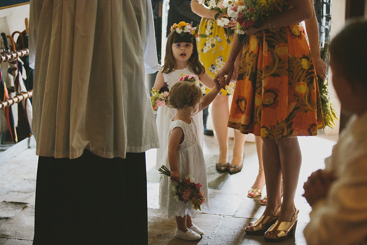 colourful relaxed somerset summer wedding 23 1