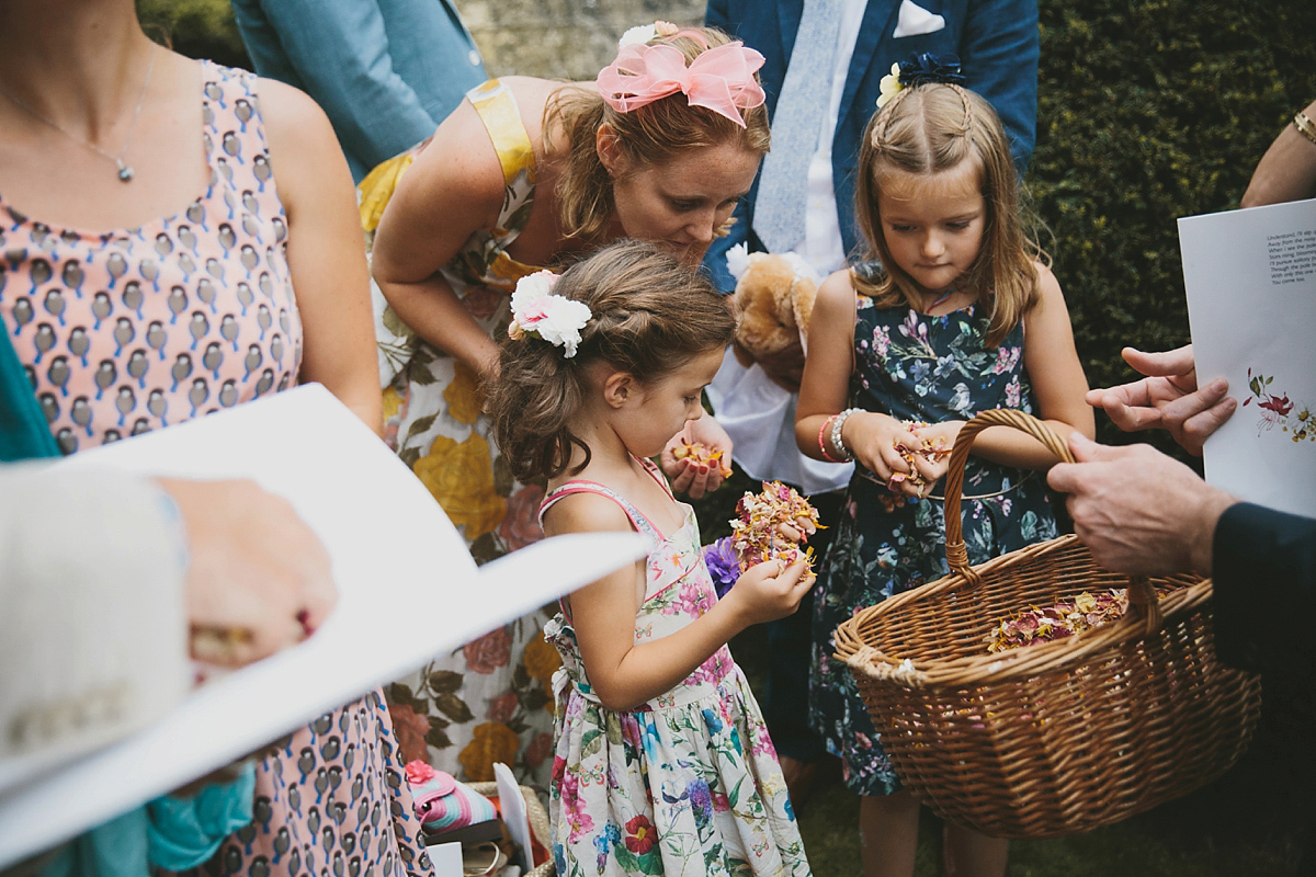 colourful relaxed somerset summer wedding 34 1
