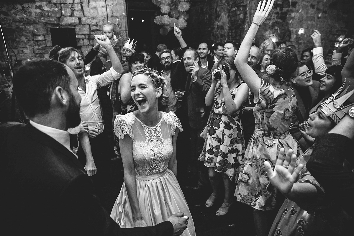colourful relaxed somerset summer wedding 67 1