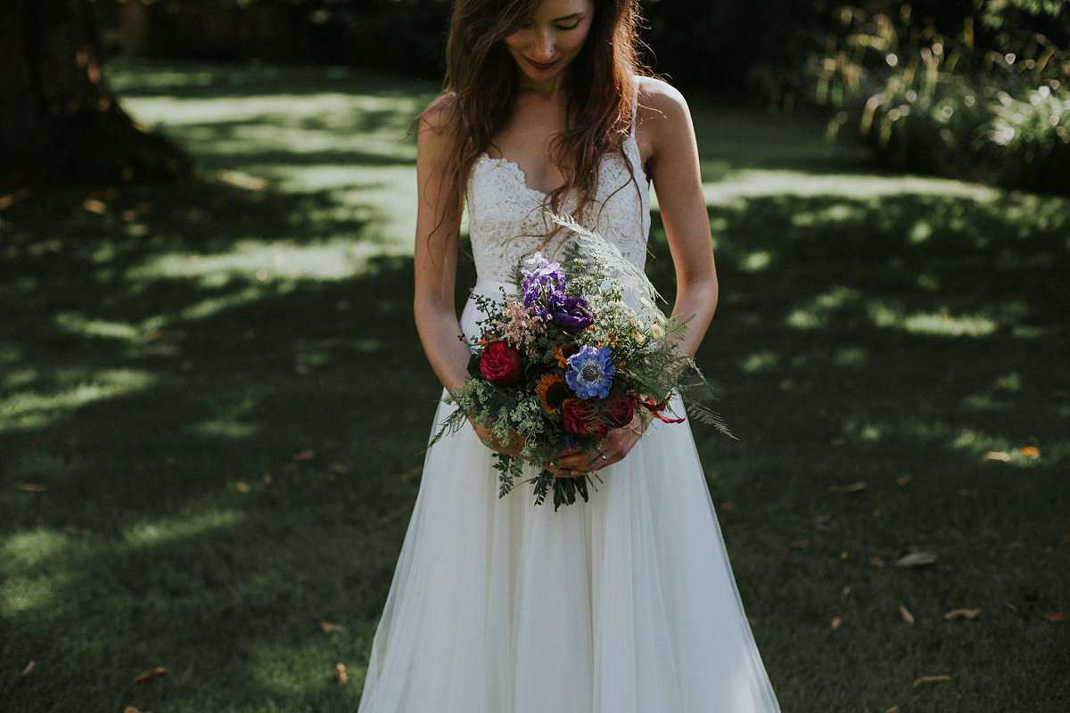 colourful somerset wedding st audries park 14 1