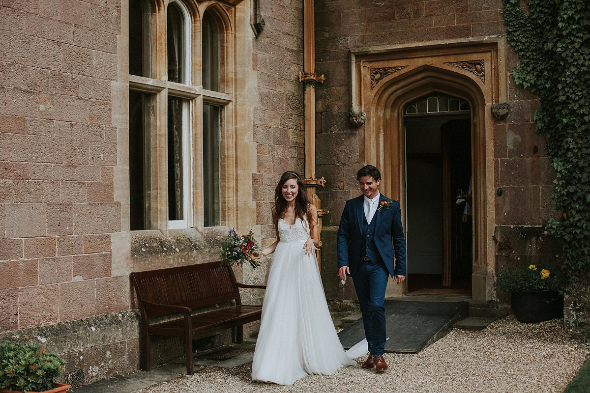 colourful somerset wedding st audries park 20 1