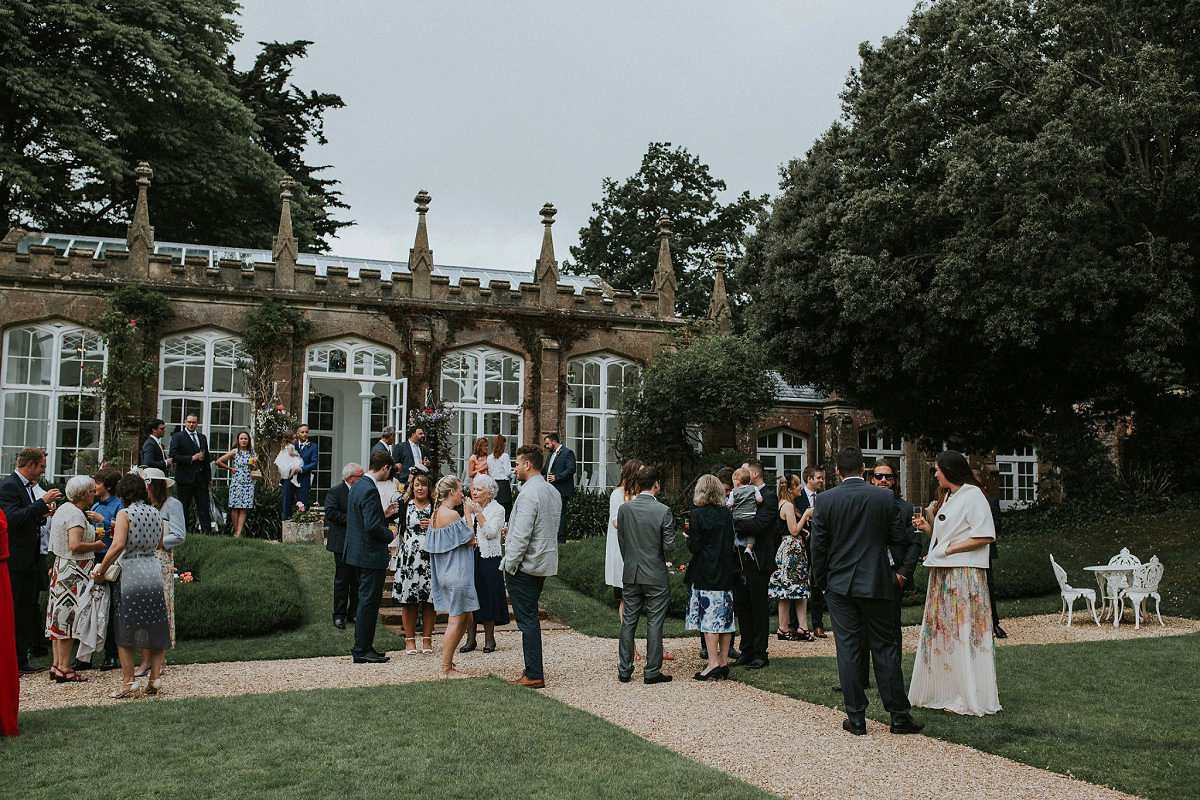 colourful somerset wedding st audries park 24 1