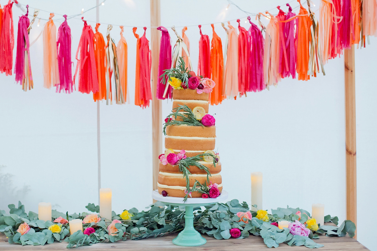 karen willis sequin wedding dress 7 1 - A Sequin Karen Willis Holmes Gown for a Colourful Wedding in the Countryside karen willis sequin wedding dress 7 1