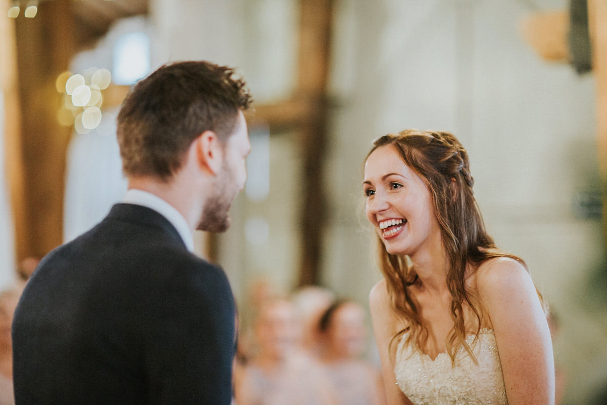 maggie sottero fairylights barn wedding 12 1