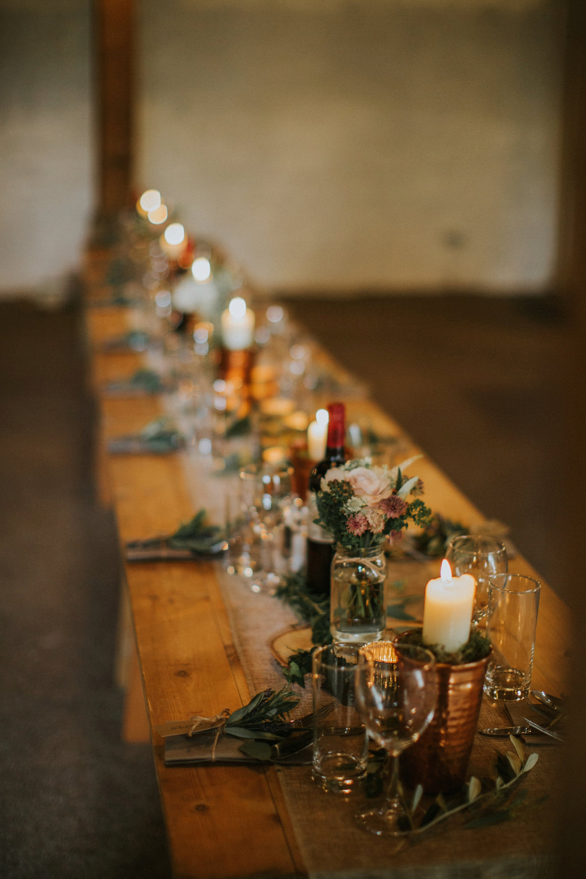 maggie sottero fairylights barn wedding 15 1