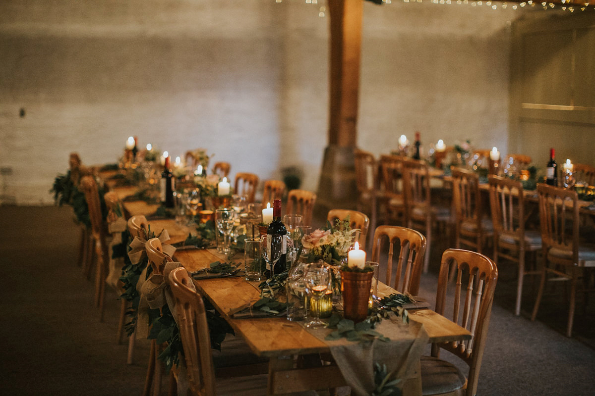 maggie sottero fairylights barn wedding 19 1