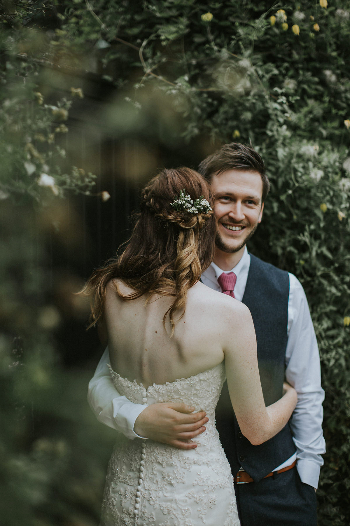 maggie sottero fairylights barn wedding 34 1