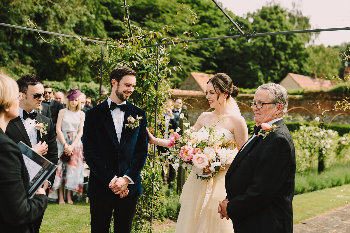 margo stankova sedgford hall wedding 15 1 - A Margo Stankova Gown For A Glamorous Black Tie, Country House Wedding margo stankova sedgford hall wedding 15 1