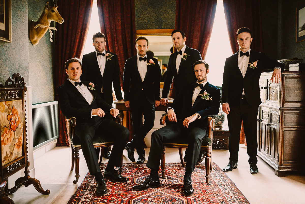 margo stankova sedgford hall wedding 25 1 - A Margo Stankova Gown For A Glamorous Black Tie, Country House Wedding margo stankova sedgford hall wedding 25 1