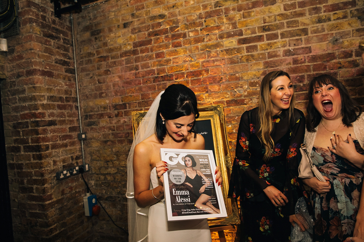 martina liana bride shoreditch studios winter wedding 11 1