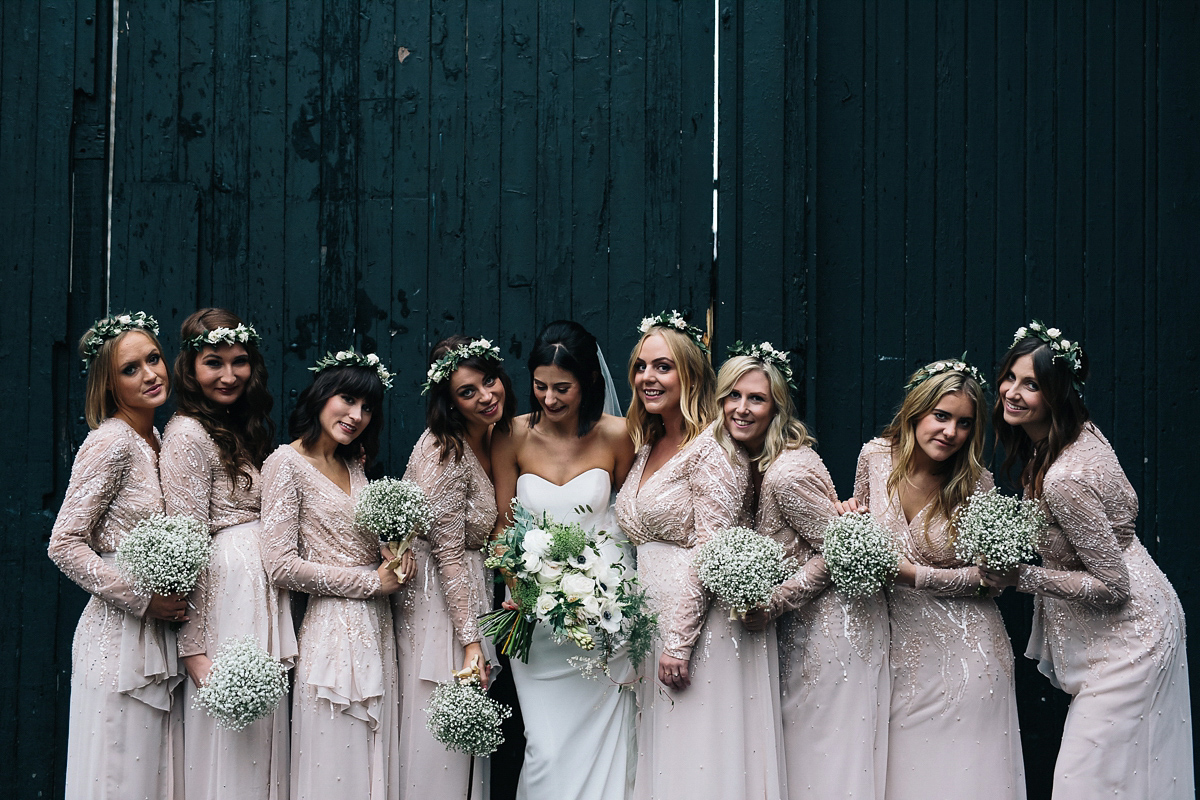 martina liana bride shoreditch studios winter wedding 23 1