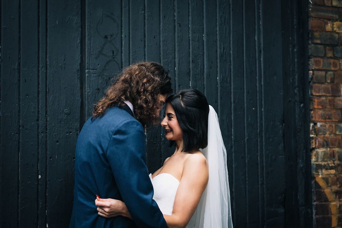 martina liana bride shoreditch studios winter wedding 33 1