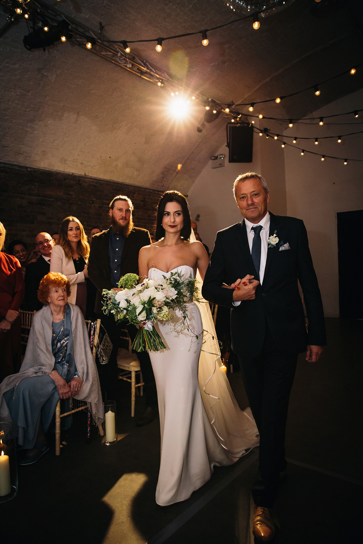 martina liana bride shoreditch studios winter wedding 41 1