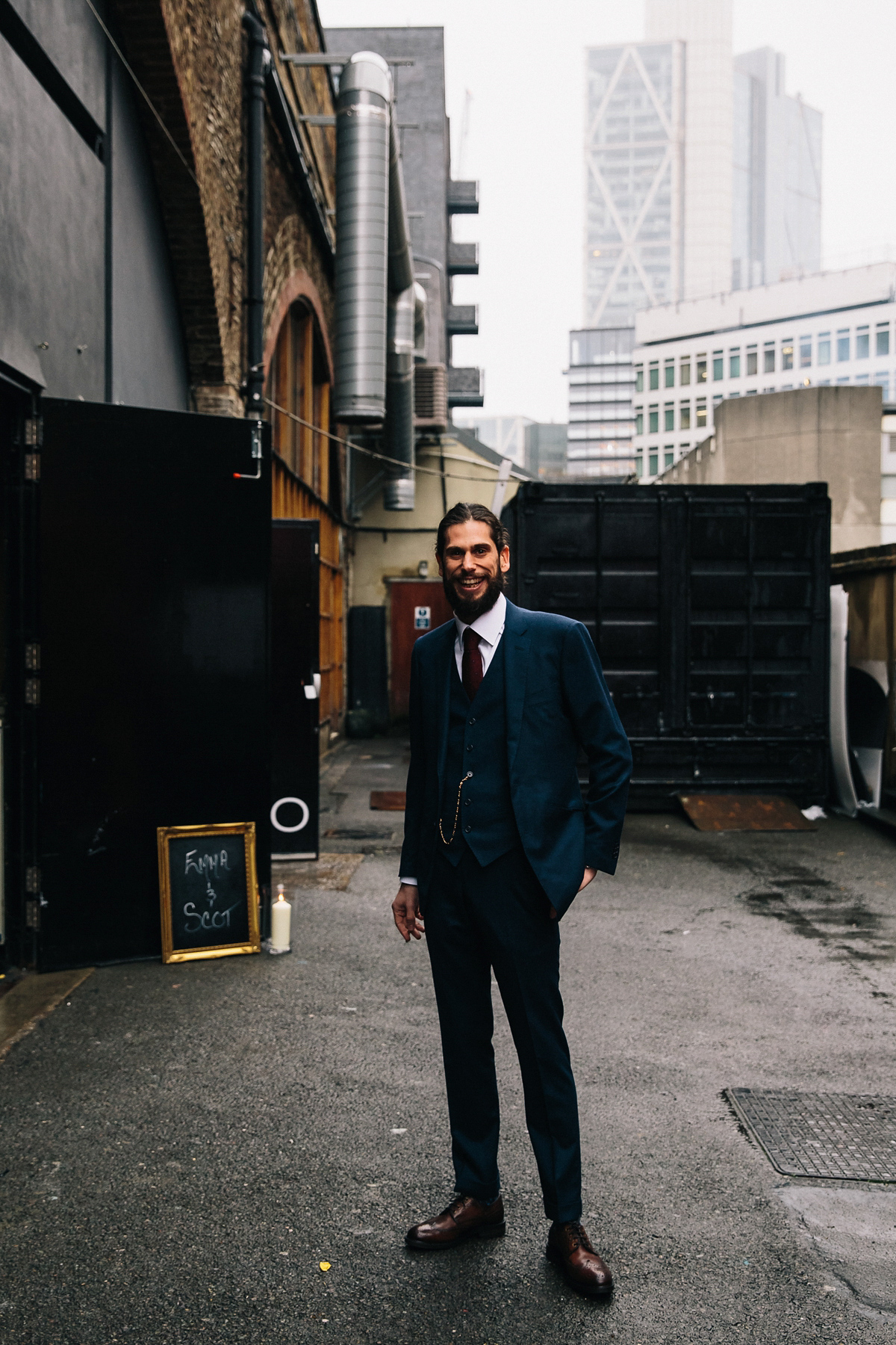 martina liana bride shoreditch studios winter wedding 45 1