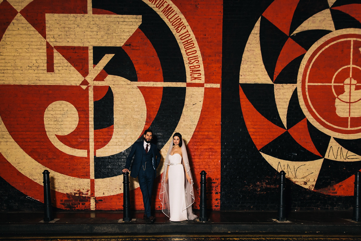 martina liana bride shoreditch studios winter wedding 8 1